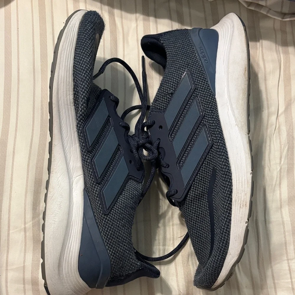 Adidas Dark Blue Athletic Shoes